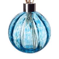 Amelia Art Glass Turquoise Iris Sphere Optic Reed Diffuser Extra Image 1 Preview